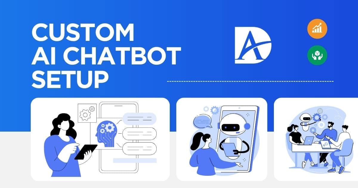 Custom AI Chatbot Setup, Trained on Your Own Content